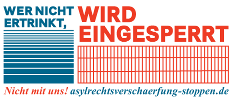 Wer nicht ertrinkt wird eingesperrt